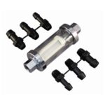 Filtros de combustible de vidrio universal