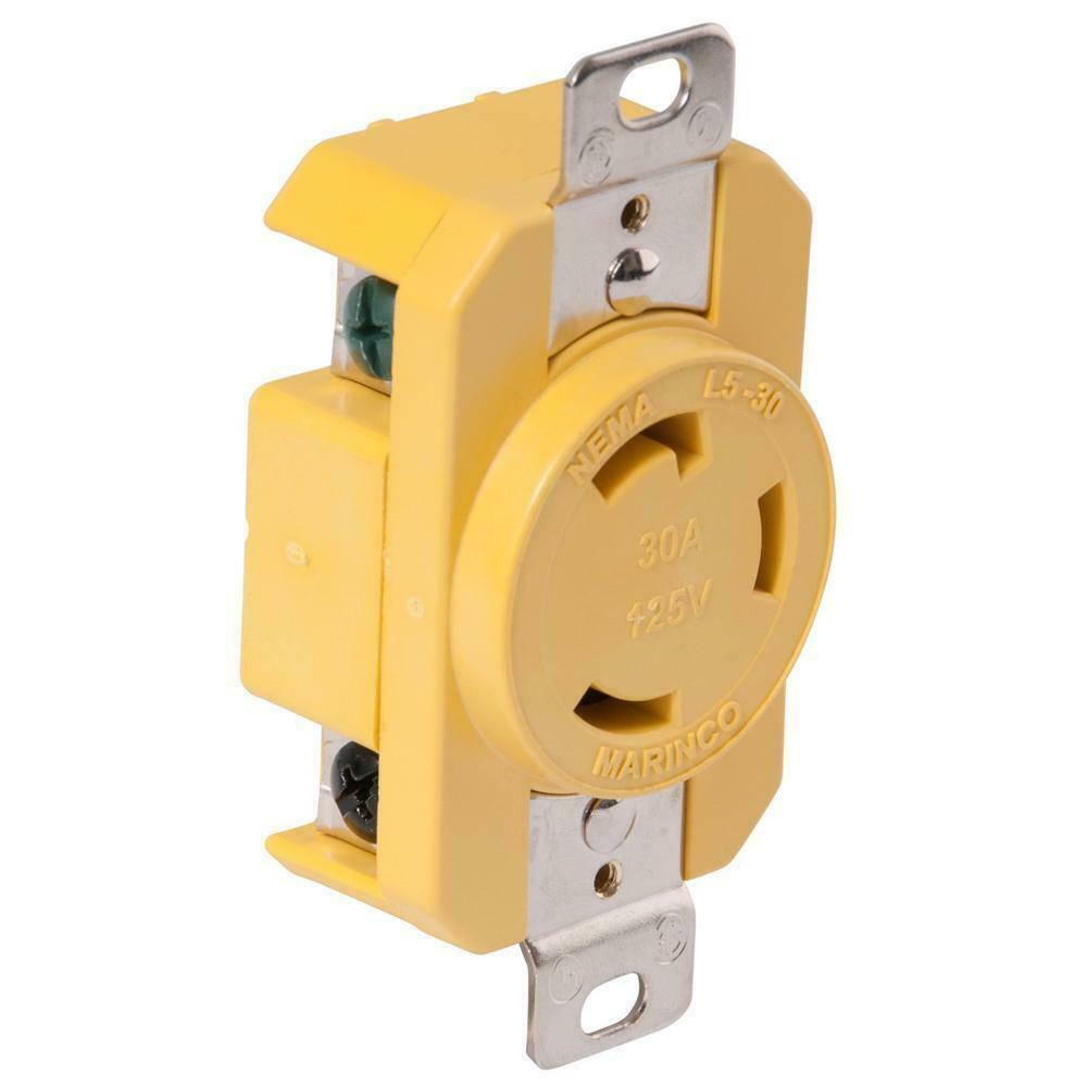 3831- Toma Unica Hembra 30 AMP. Marca Hubbell #305CRR (1) Toma Unica Hembra 30 AMP. Marca Hubbell - Imagen 1