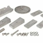 Anodo Kit Aluminio (Agua Salada) Mercury 135-200 HP. VERADO