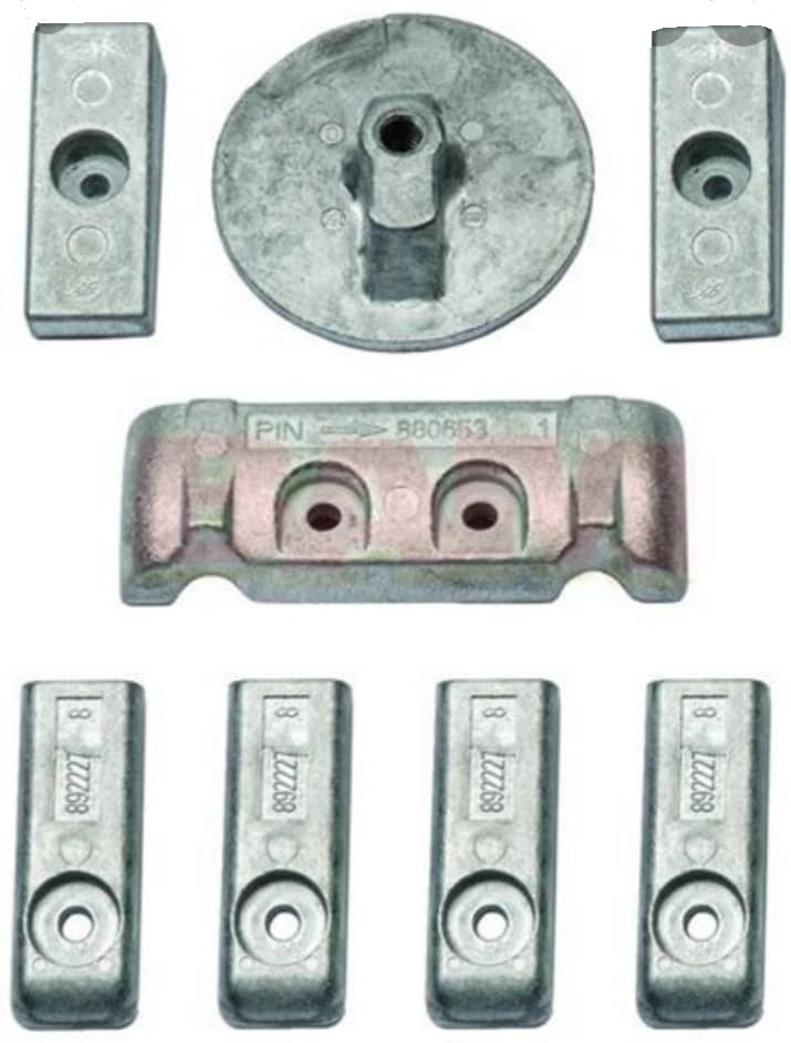 5184- Kit Anodo de Alminio Verado MARTYR #620165 (1) Kit Anodo de Aluminio