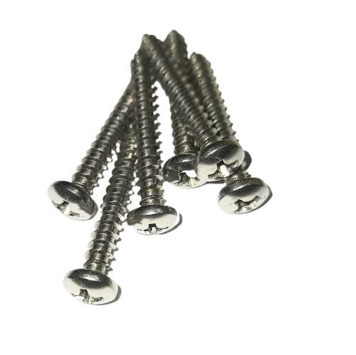6461- Kit 6 Tornillos Tirafondo Pan #6x1 Nautica GM #AP159 (1) Tornillos