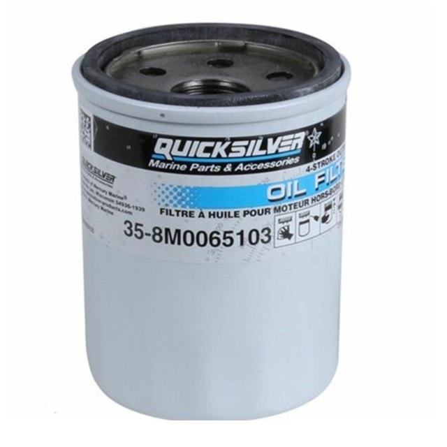 6633- Filtro de Aceite Mercury 75-115 HP. QUICKSILVER #35-8M0065103 (1) Filtro de Aceite