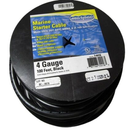 Cable Batería Estañado #4