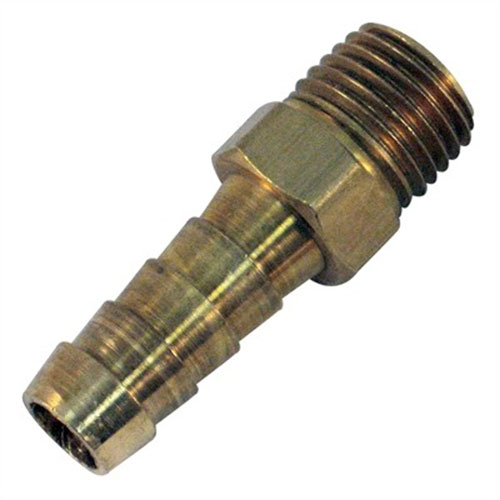 7499- Conector 3-8 Espiga x 1-4 Macho BARB #B0604 (1) Conector Espiga