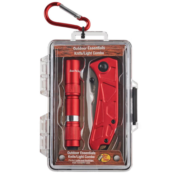 8004- Kit de Navaja-Linterna BASS PRO SHOP #65898 (1) Kit de Navaja/Linterna