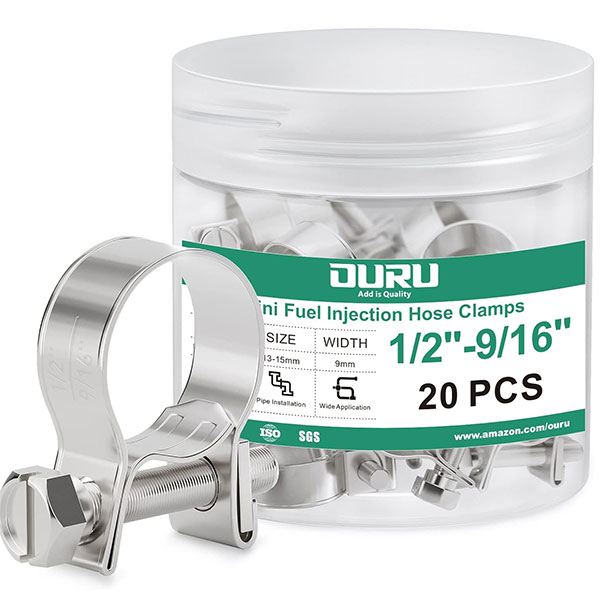 8147-Kit de Abrazaderas Ajustables OURU #OURU-1 (1) Kit de Abrazaderas Ajustables