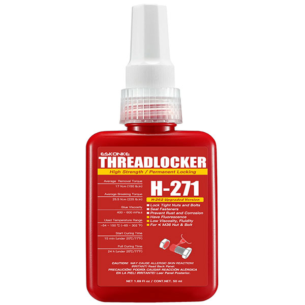 8501- Fijador de Rosca H-271 50 ML THREADLOCKER #H-271 (1) Fijador de Rosca