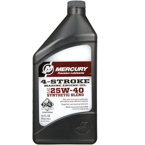 8671- Aceite 4-STROKE Sintético 25W-40 MERCURY #8M0078629 (1) Aceite 4-STROKE