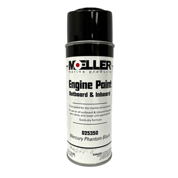 9312- Pintura para Motor Mercury Negro Phantom MOELLER #025350 (1) Pintura