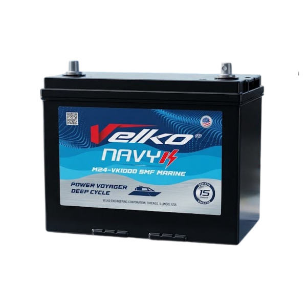 9317- Batería Marina 1000 AMP VELKO GRUPO 27 #M27-VK1000 (1) Batería Marina